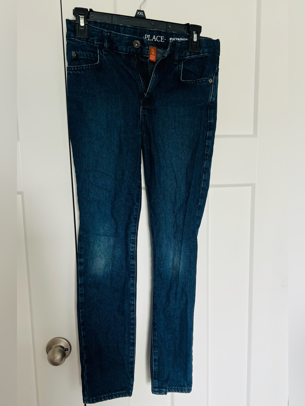 Classic Women's Dark Blue Denim Jeans